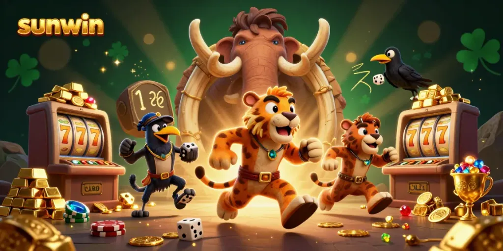 Experience thrilling gaming adventures at sunwin with dazzling slot machines and enchanting characters.