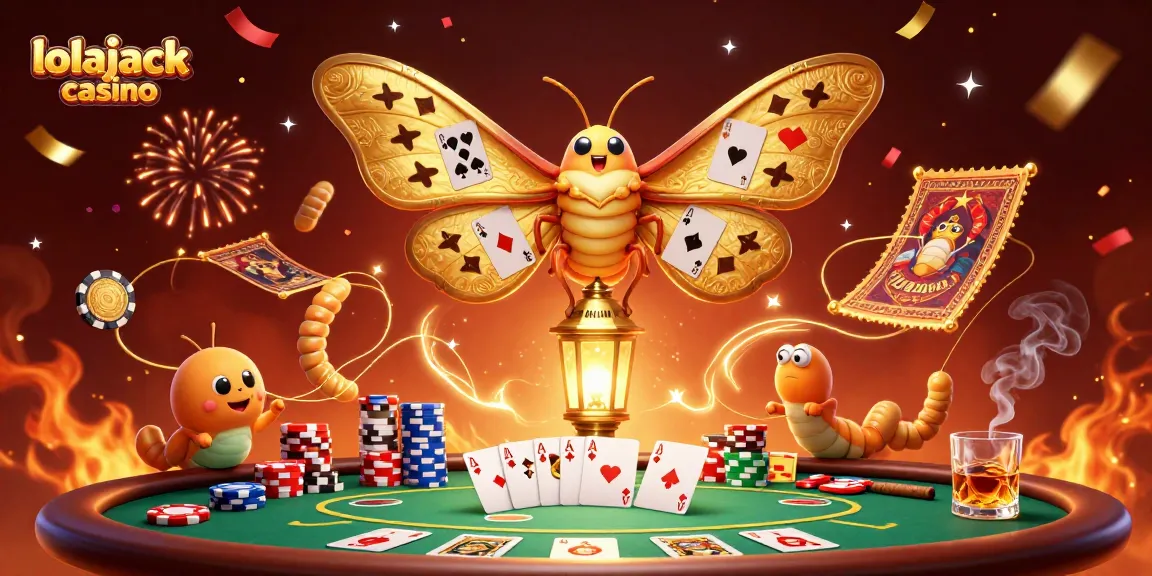 Experience the thrill of lolajack casino with vibrant poker scenes and dynamic gaming elements.