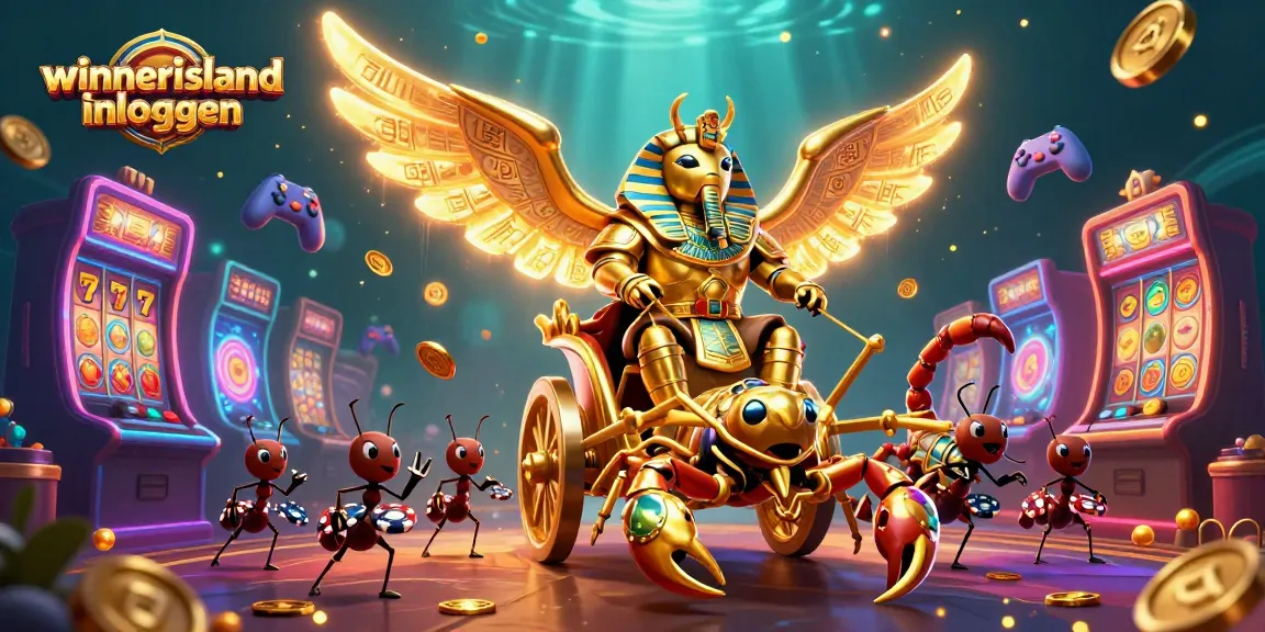 Engage in thrilling casino adventures with winnerisland inloggen, featuring vibrant slot machines and lively characters.